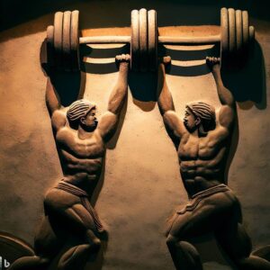 ancient greece weight lifting